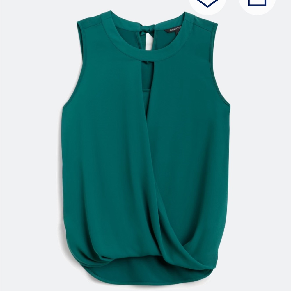 Mixed material blouse